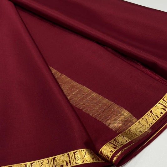 Pure Mysore Crepe Silk Saree