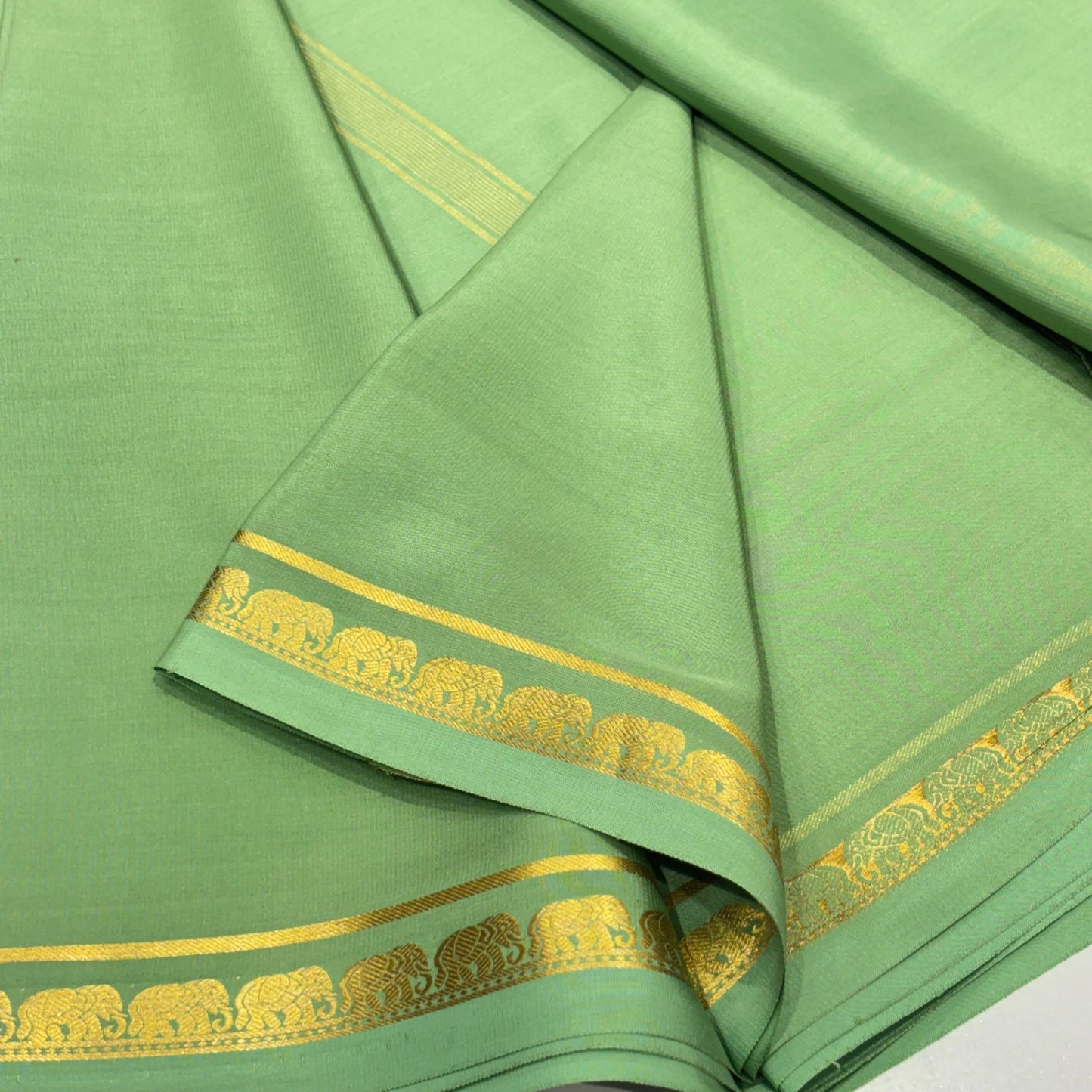 Pure Mysore Crepe Silk Saree