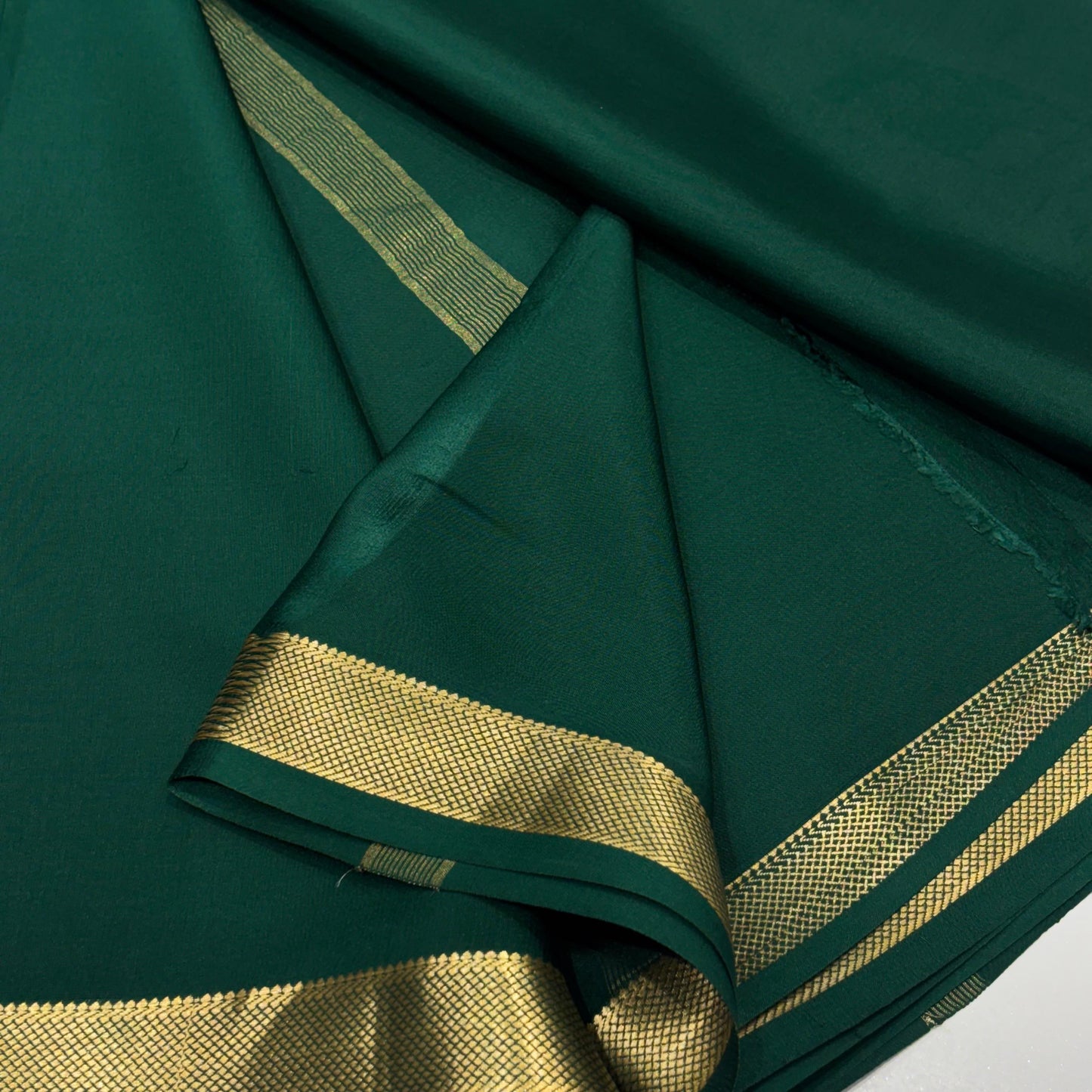 Pure Mysore Crepe Silk Saree