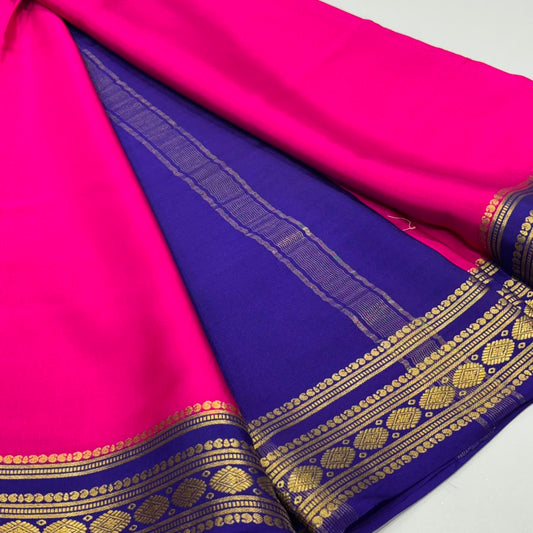 Pure Mysore Crepe Silk Saree