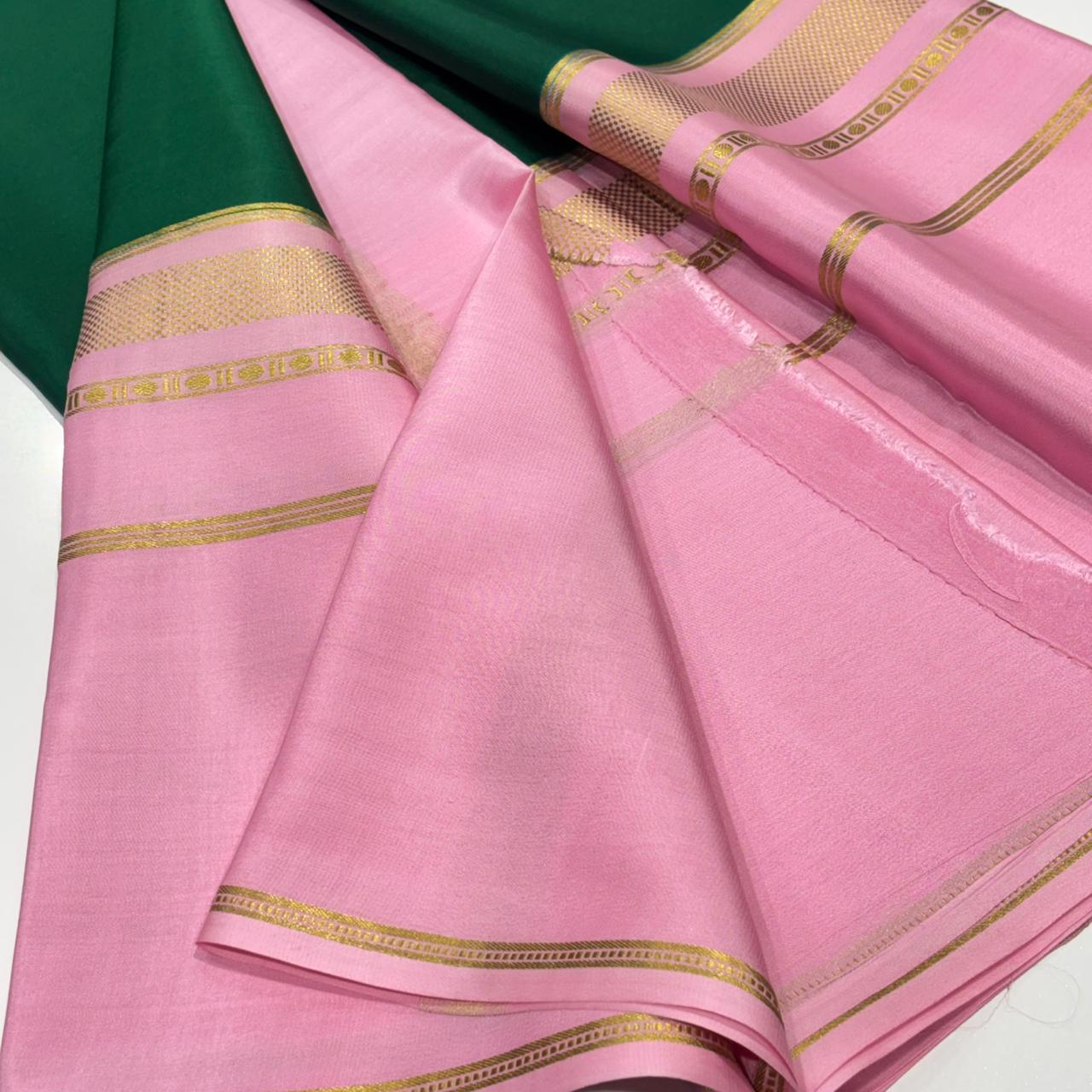Pure Mysore Crepe Silk Saree