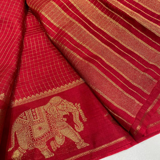 Mysore Crepe Saree