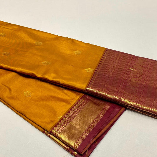 Semi Kanchivaram Silk Saree