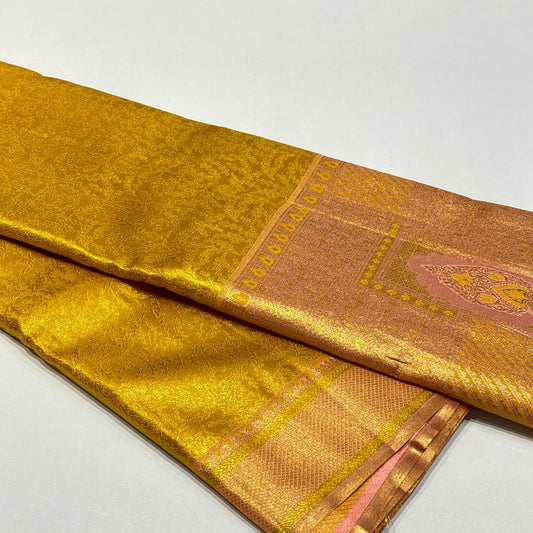 Semi Kanchivaram Silk Saree