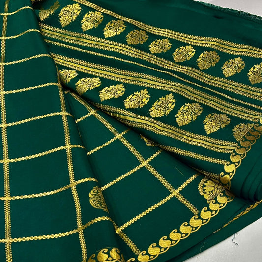 Pure Mysore Crepe Silk Saree