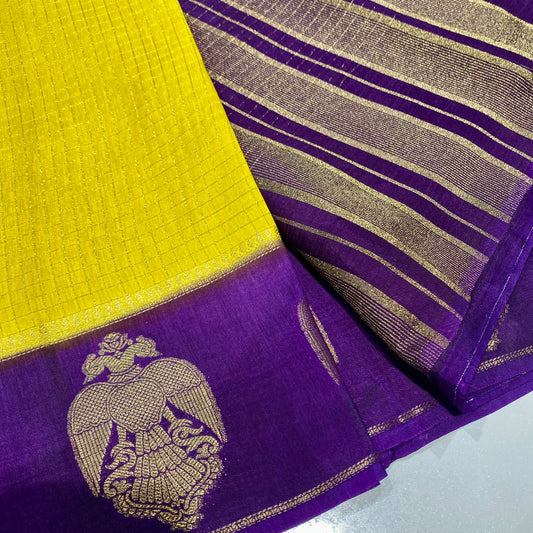 Semi Mysore Crepe Saree