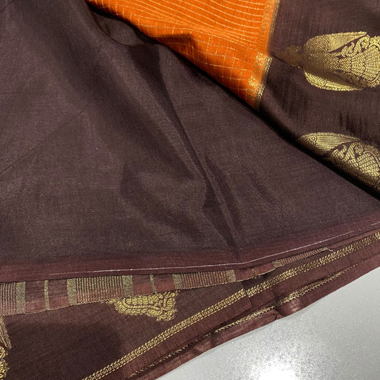 Semi Mysore Crepe Saree