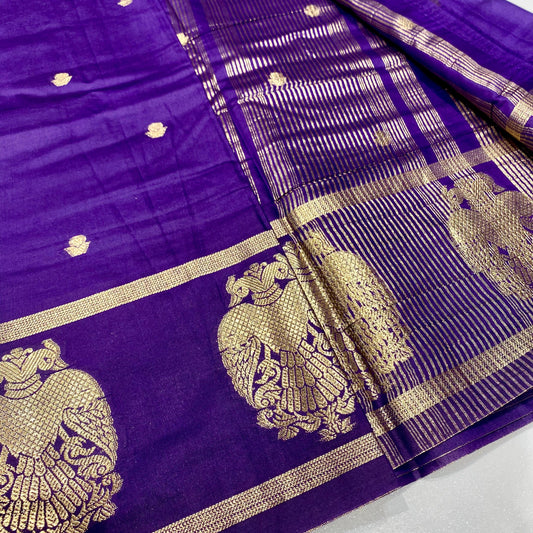 Chanderi Crepe Saree
