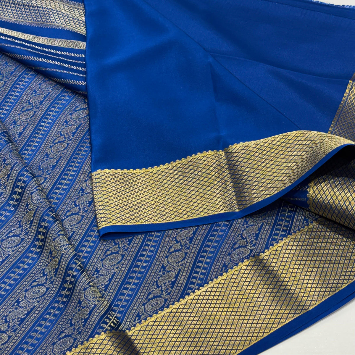 Brocade Pure Mysore Silk Saree
