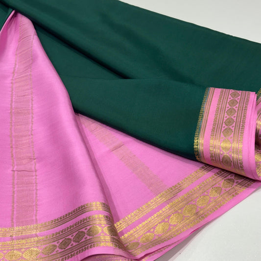 Pure Mysore Crepe Silk Saree