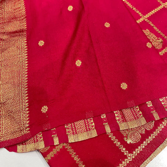 Semi Mysore Crepe Saree