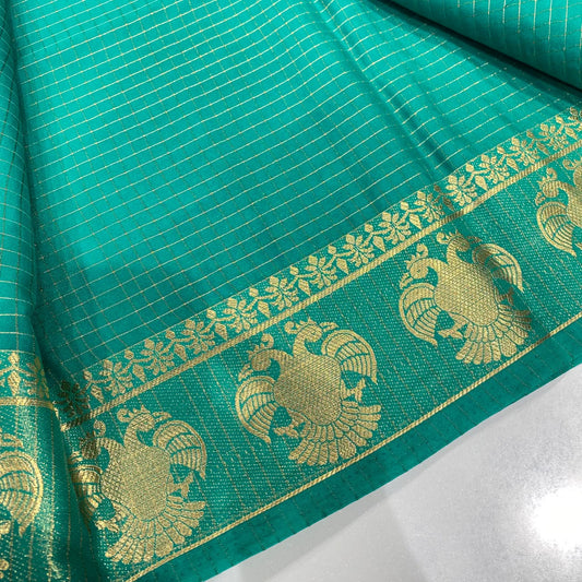 Semi Mysore Crepe Saree