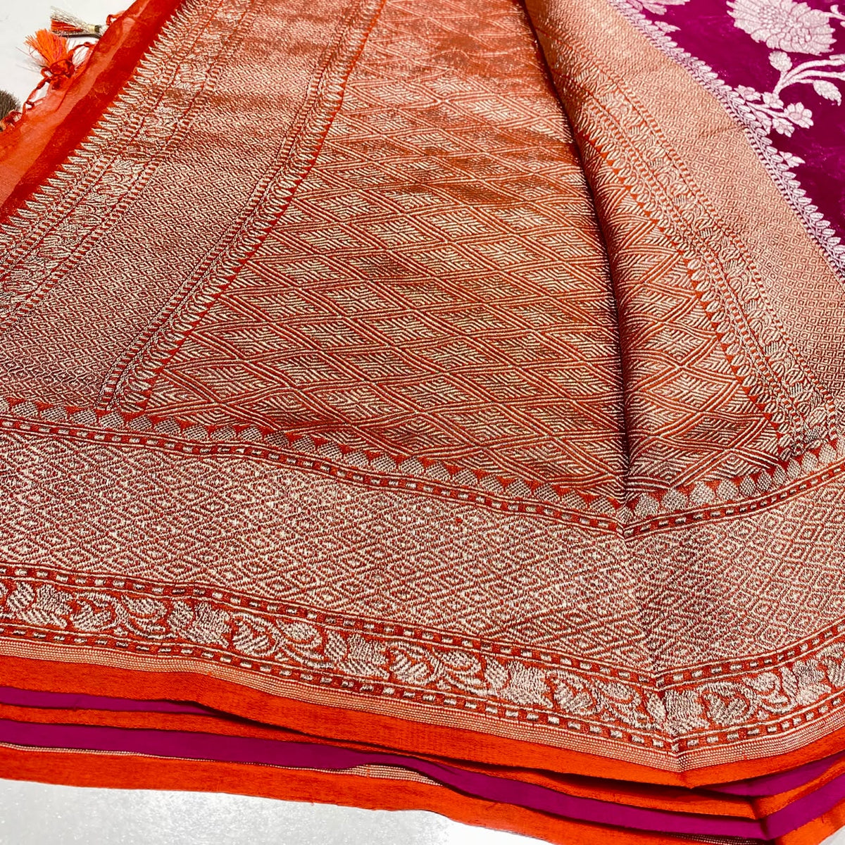 Pure Banarasi Georgette Saree
