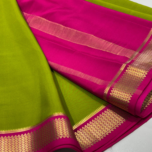 Pure Mysore Crepe Silk Saree