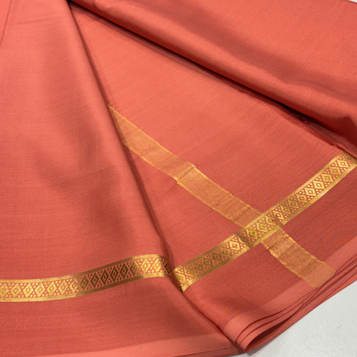 Pure Mysore Crepe Silk Saree