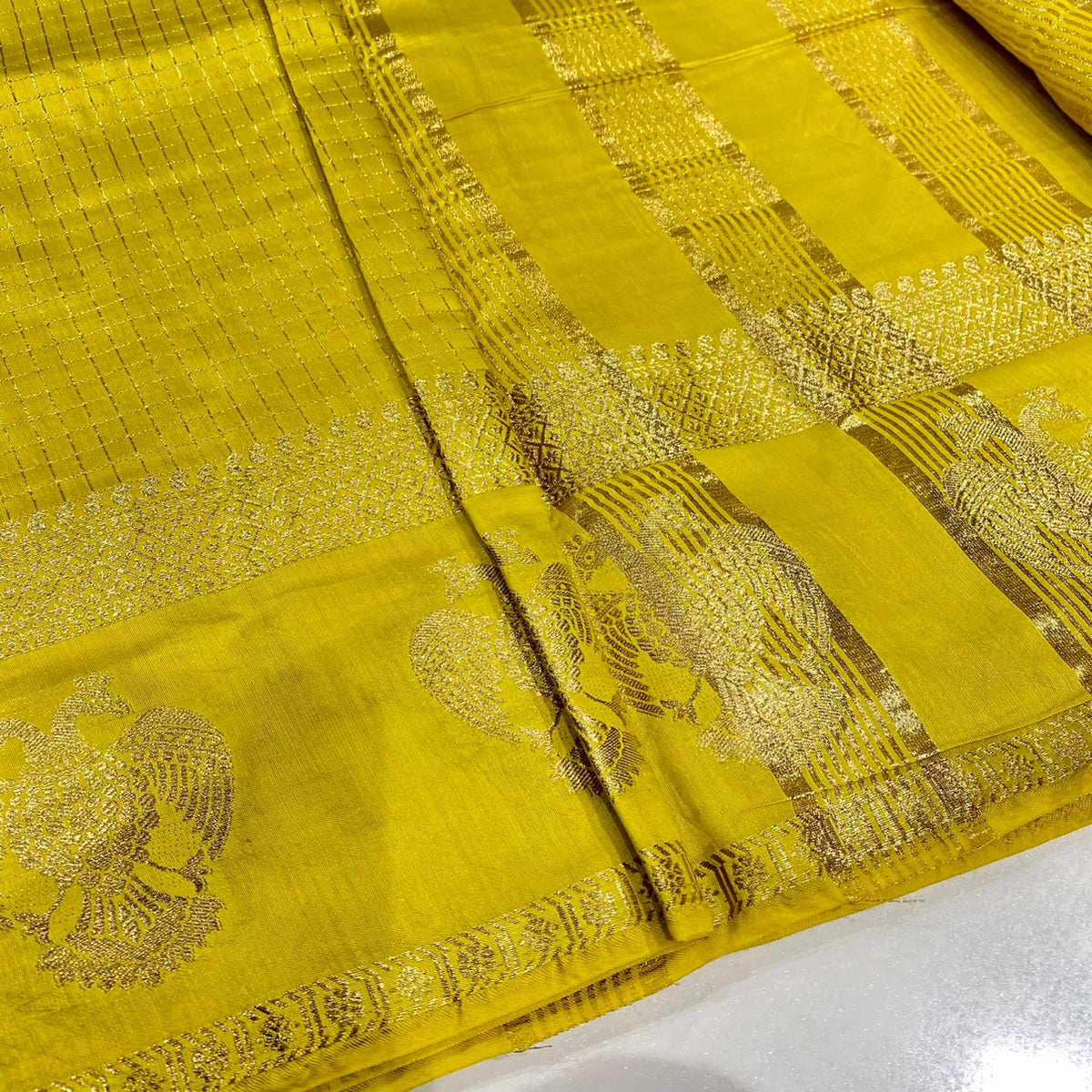 Soft Chanderi Crepe Saree