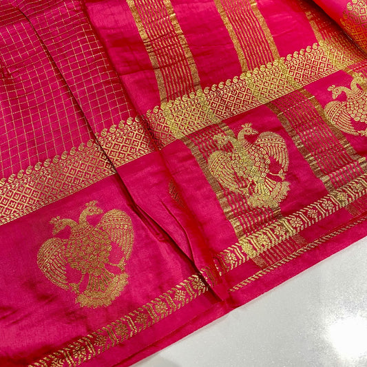 Soft Chanderi Crepe Saree