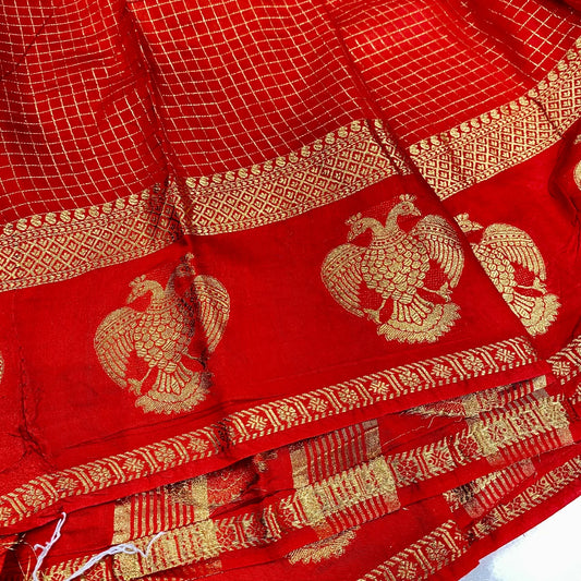 Soft Chanderi Crepe Saree