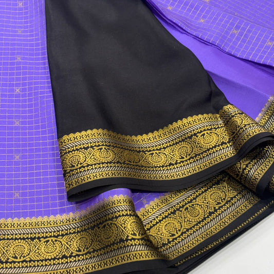 Pure Mysore Crepe Silk Saree