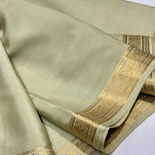 Pure Mysore Crepe Silk Saree