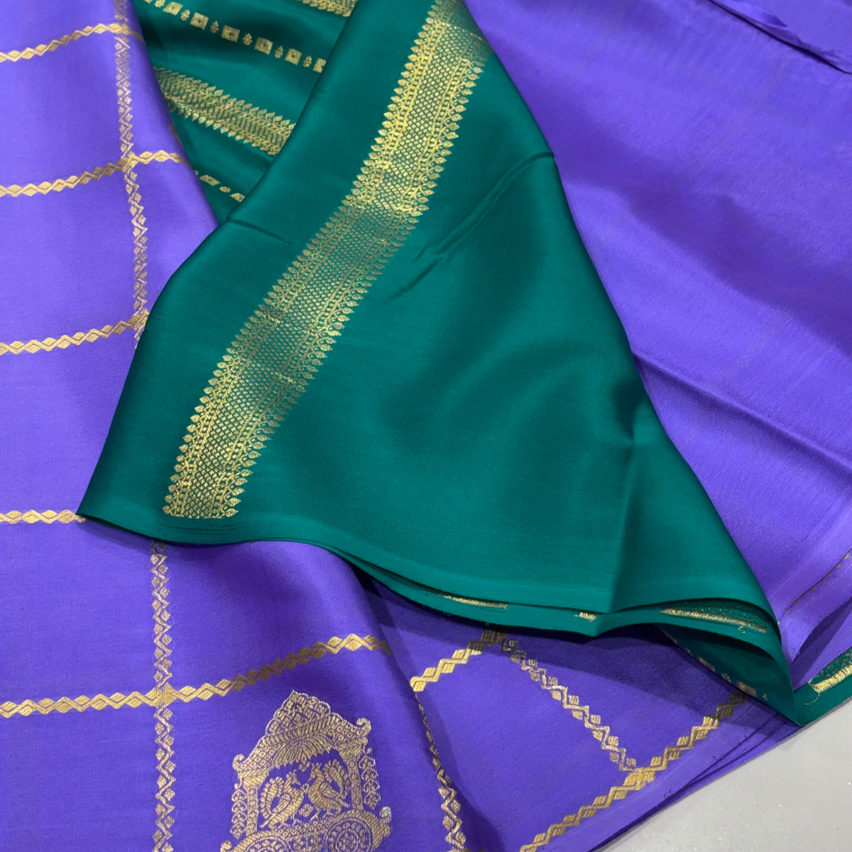 Pure Mysore Crepe Silk Saree
