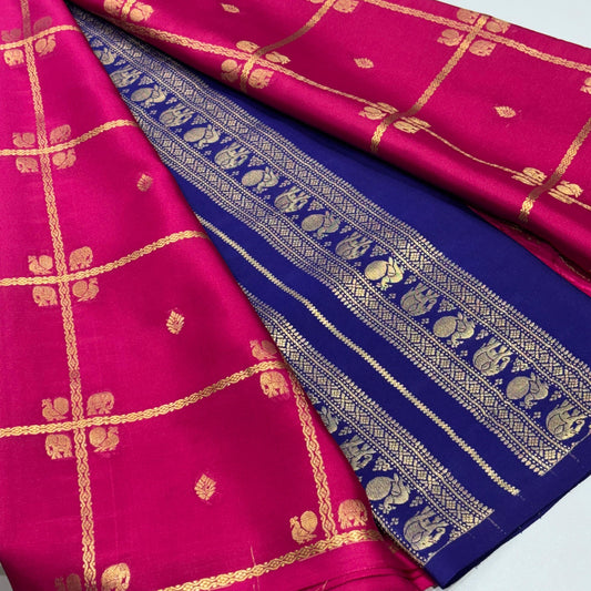Pure Mysore Crepe Silk Saree