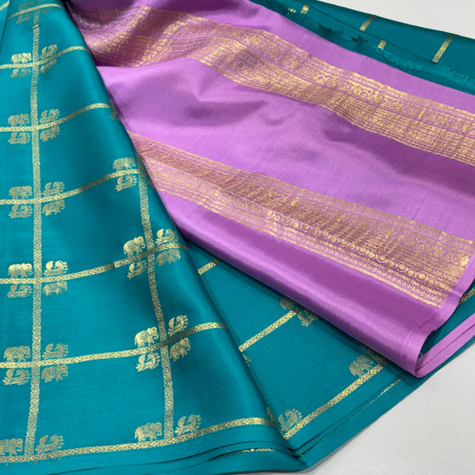 Pure Mysore Crepe Silk Saree