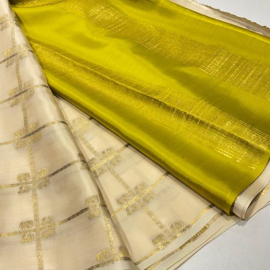 Pure Mysore Crepe Silk Saree