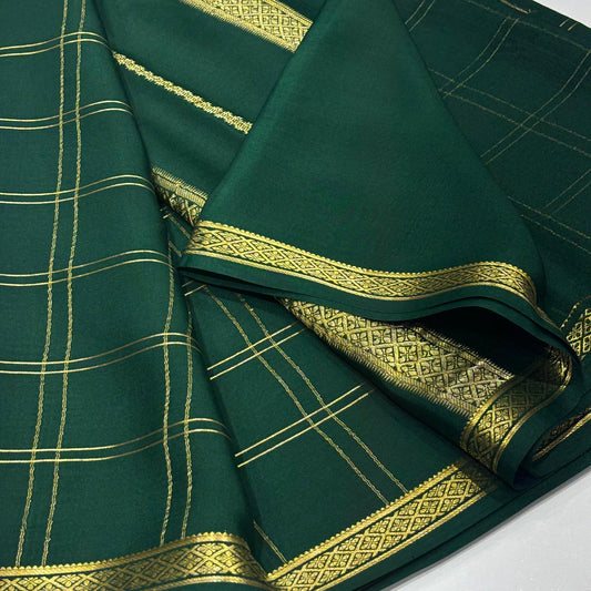 Pure Mysore Crepe Silk Saree