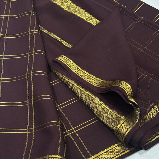 Pure Mysore Crepe Silk Saree