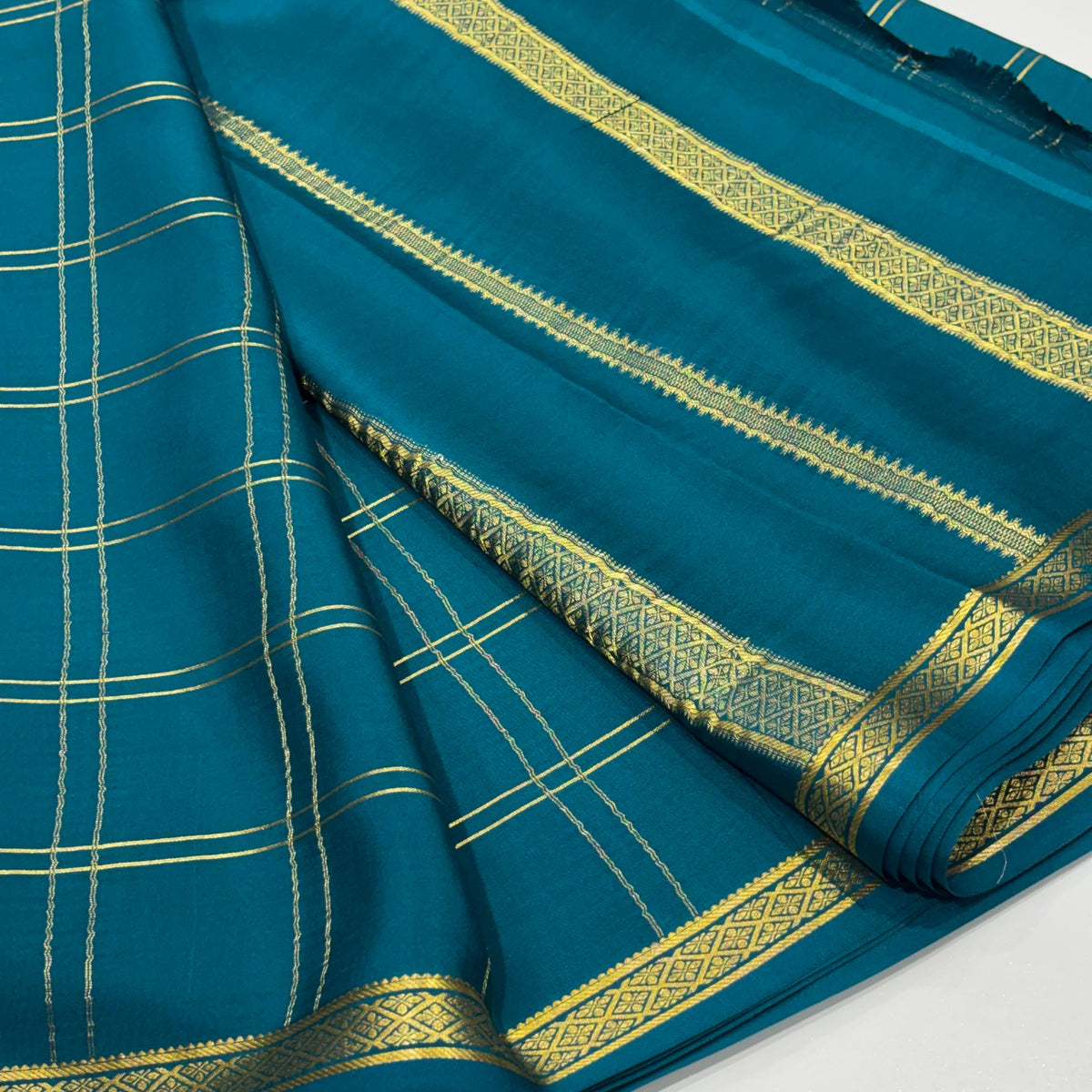 Pure Mysore Crepe Silk Saree