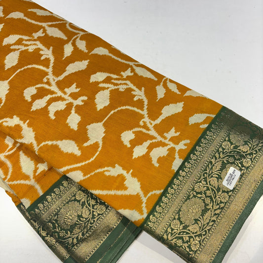 Printed Maslin Silk Cotton Saree