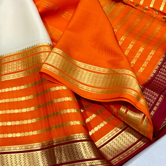 Pure 3D Mysore Silk Saree