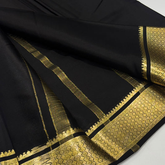Pure Mysore Crepe Silk Saree
