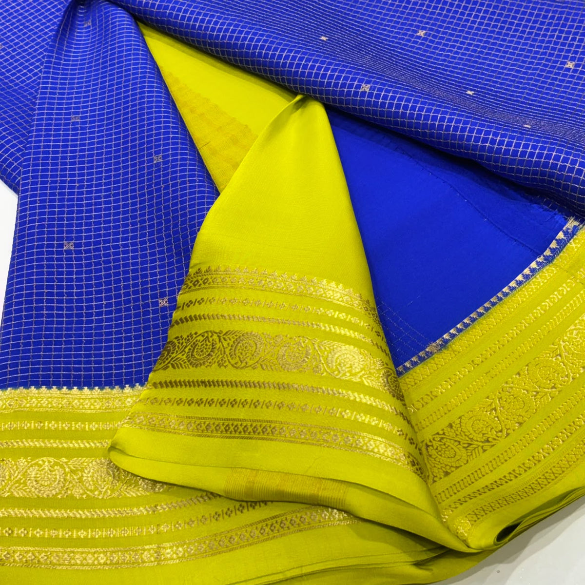 Pure Mysore Crepe Silk Saree