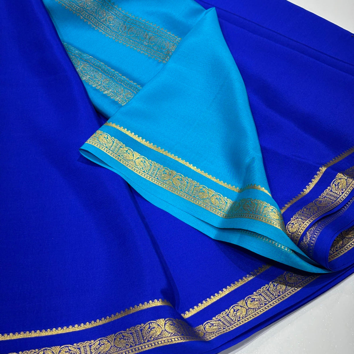 Pure Mysore Crepe Silk Saree