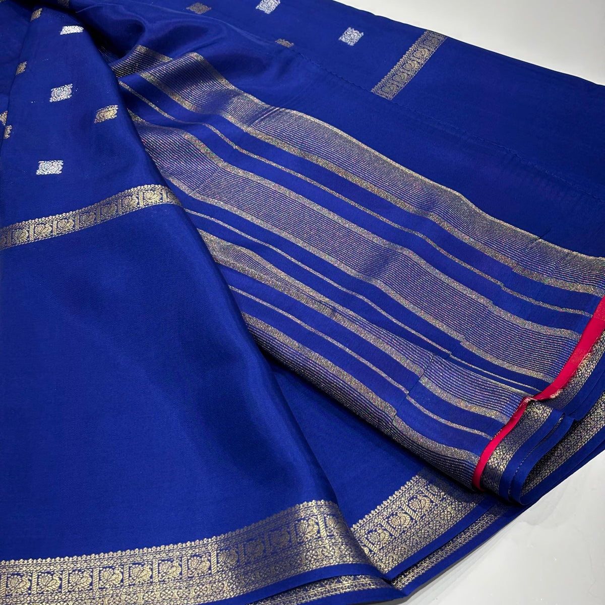 Semi Mysore Crepe Saree