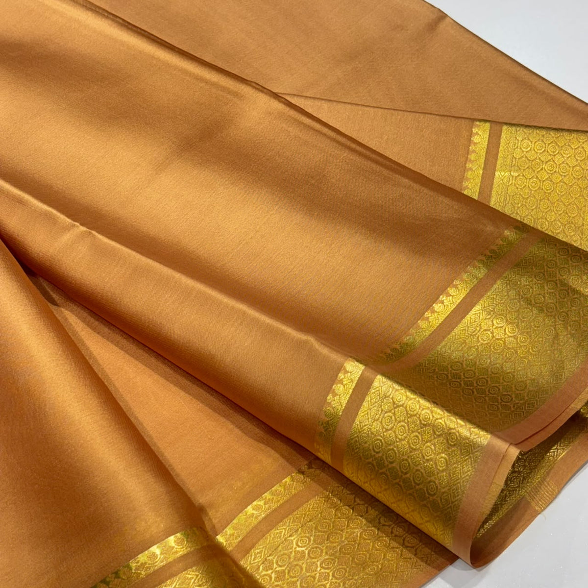 Pure Mysore Crepe Silk Saree