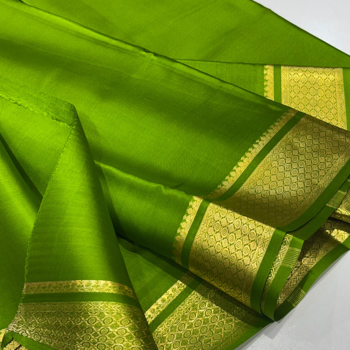 Pure Mysore Crepe Silk Saree