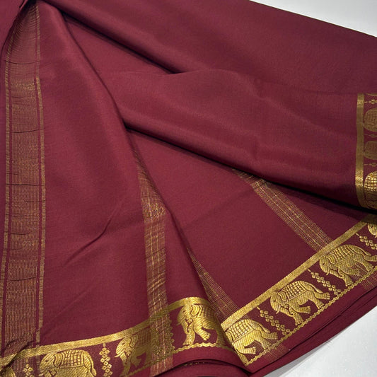 Pure Mysore Silk Saree