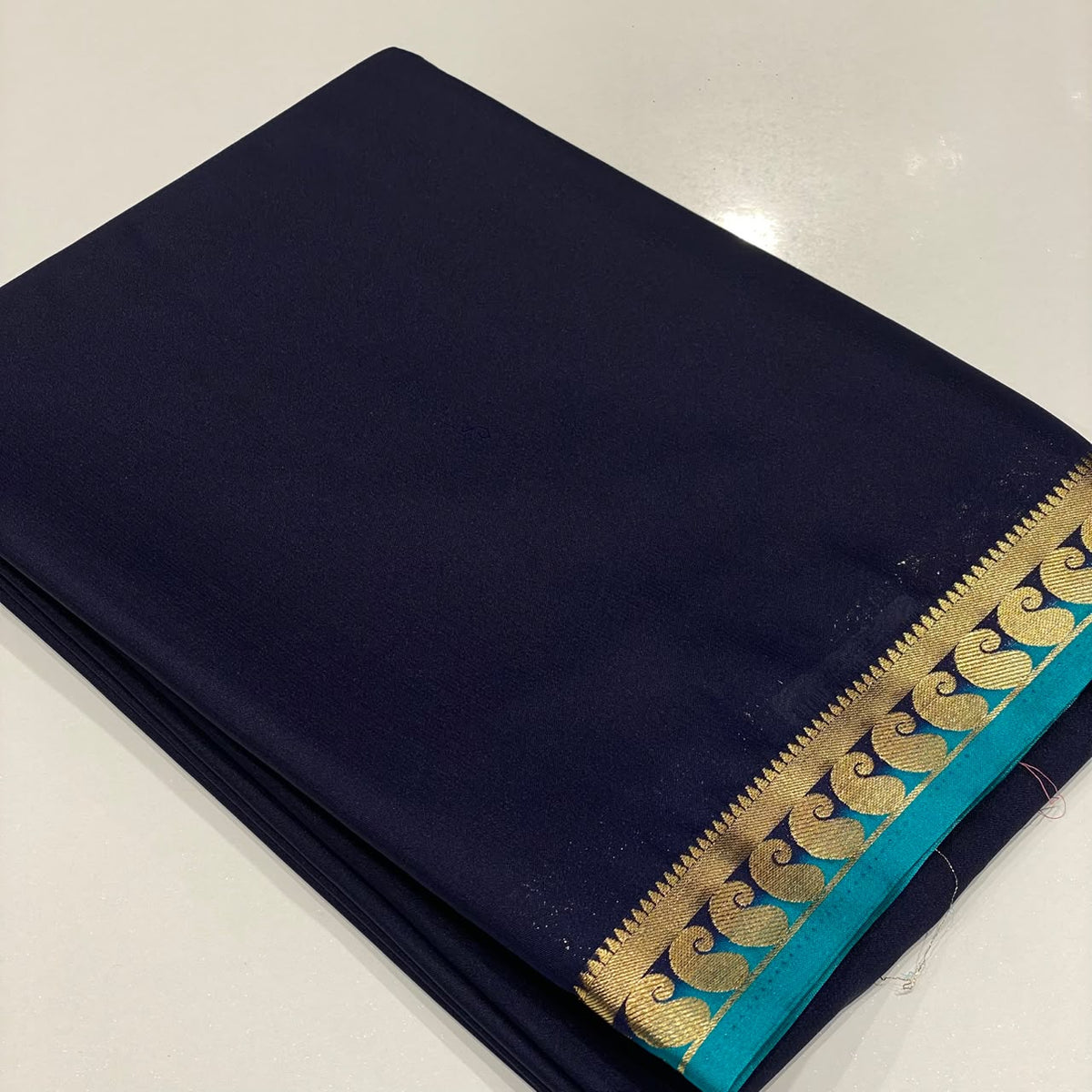 Semi Mysore Crepe Saree