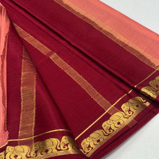 Pure Mysore Crepe Silk Saree