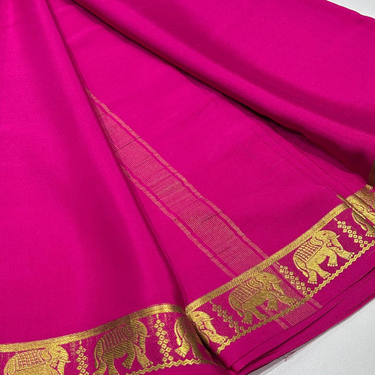 Pure Mysore Silk Saree