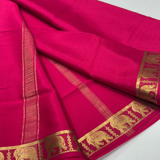 Pure Mysore Silk Saree