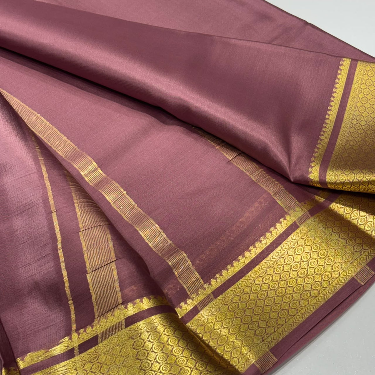 Pure Mysore Crepe Silk Saree
