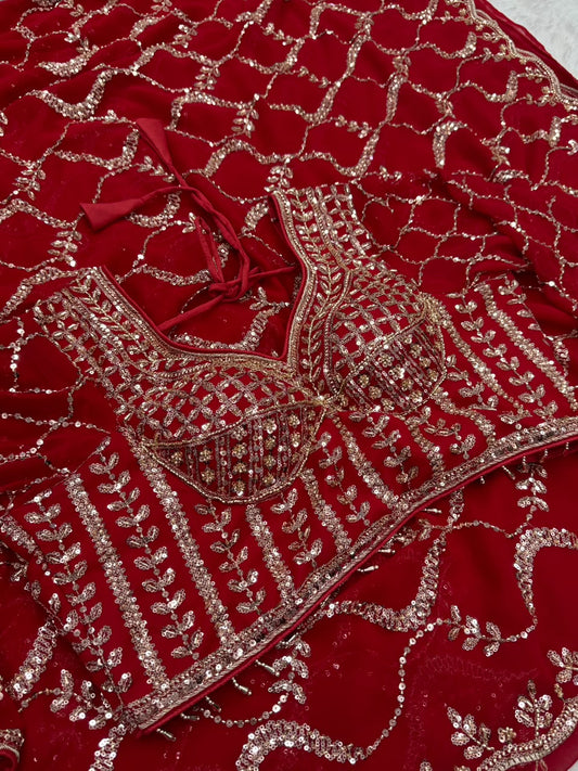 Designer Georgette Saree