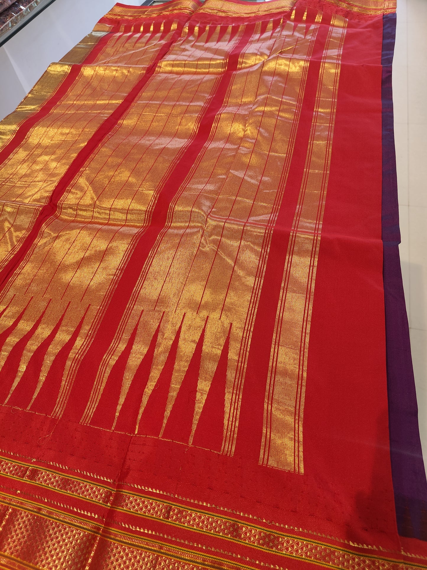 इल्कल शुद्ध रेशम साड़ी | 100% शुद्ध