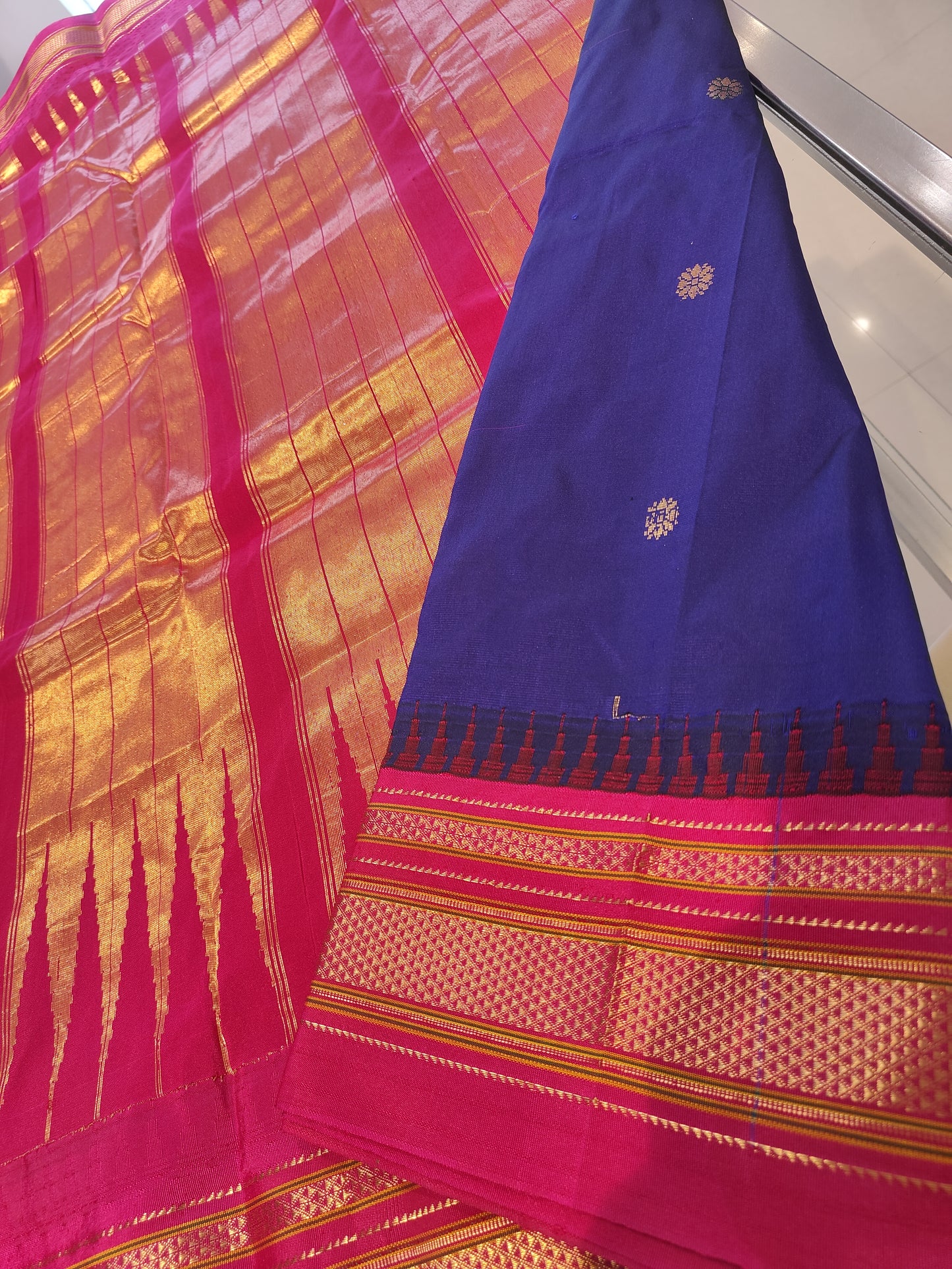 इल्कल शुद्ध रेशम साड़ी | 100% शुद्ध