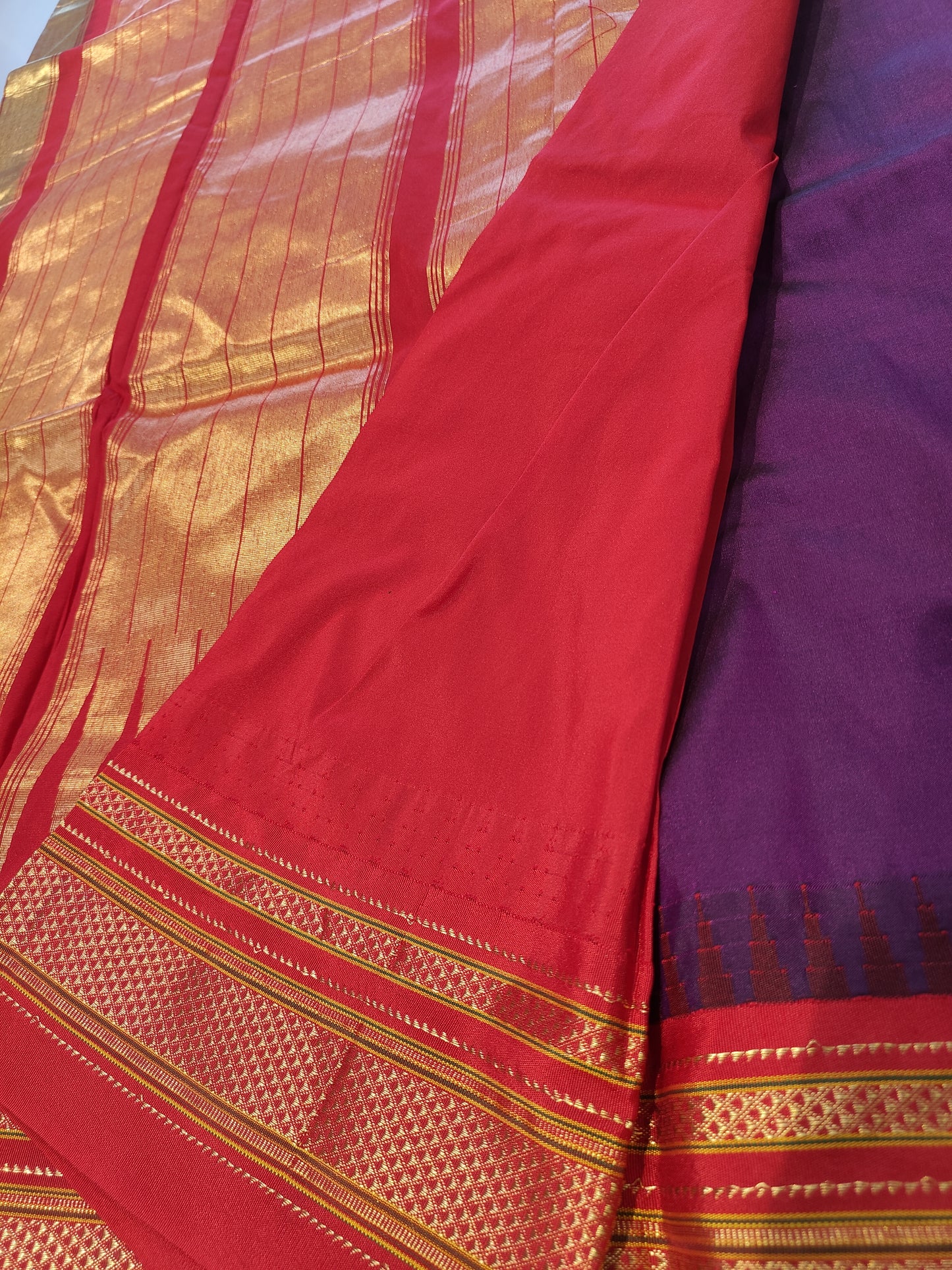 इल्कल शुद्ध रेशम साड़ी | 100% शुद्ध