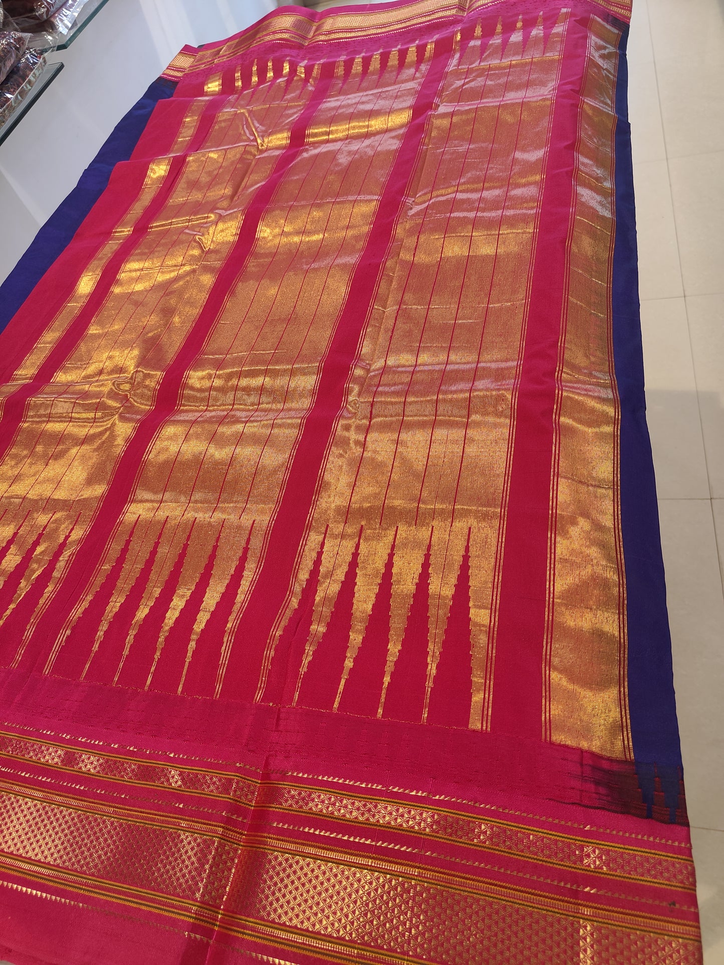 इल्कल शुद्ध रेशम साड़ी | 100% शुद्ध